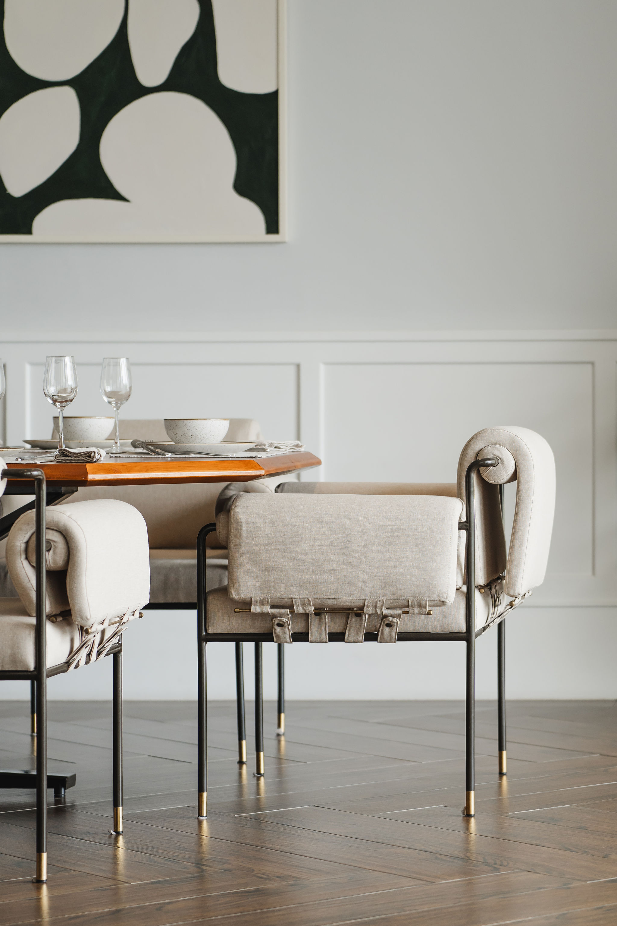 Dining room at Mayfair Place